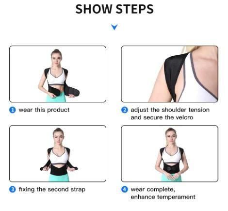 Posture Corrector Back Pain Belt Backbone Ache Supporter Belt for Men and Women