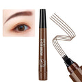 Waterproof 4 Points Microblading Eyebrow Pen with a Micro-Fork Tip Applicator Roposo Clout