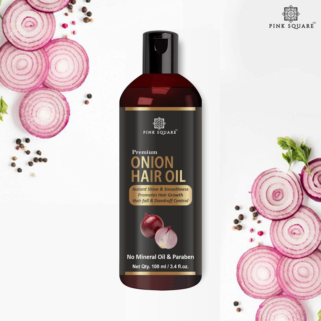 Premium Onion Herbal Hair Oil For Hair Fall Control 100ml Roposo Clout